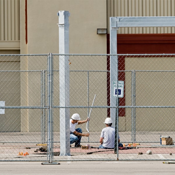 how long can i lease the temporary fence for my construction site or event in South Corning